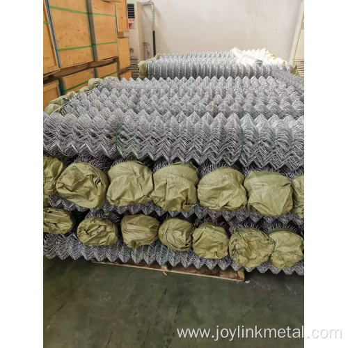 out door pvc coated chain link mesh fence